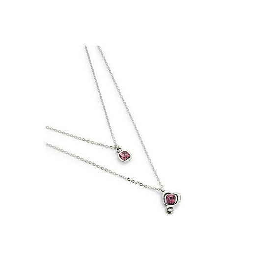 Серебряное ожерелье с кристаллами Сваровски UNOde50 Ser Expresiva, изображение 3