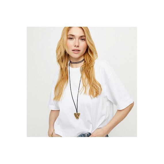 Золотое колье женское Крылья UNOde50 Ser Invencible, изображение 4