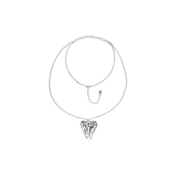 Серебряное колье женское Крылья UNOde50 Ser Invencible