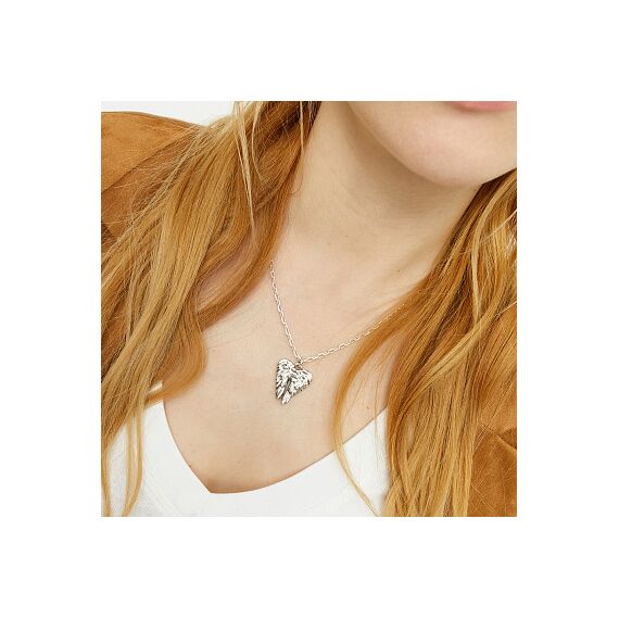 Серебряное колье женское Крылья UNOde50 Ser Invencible, изображение 4