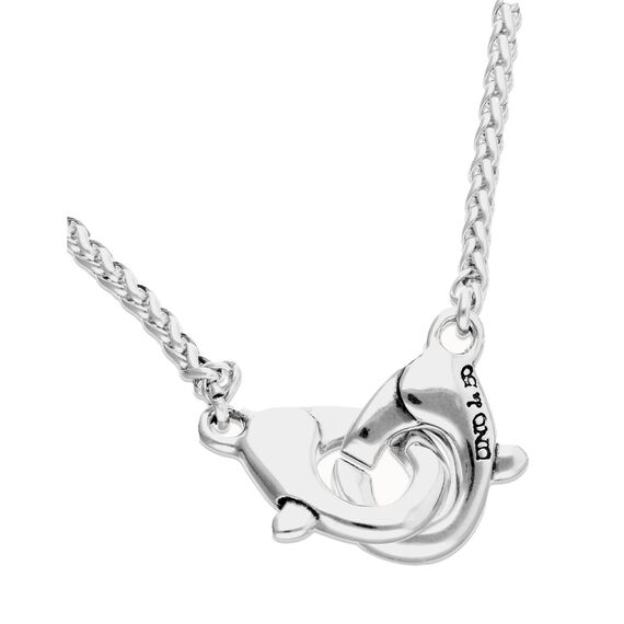 Серебряный чокер карабин UNOde50 Ser Inseparable, изображение 2