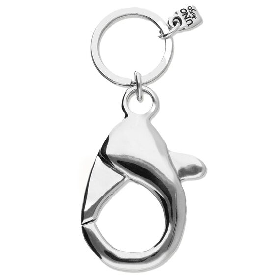 Серебряный брелок карабин UNOde50 Ser Inseparable