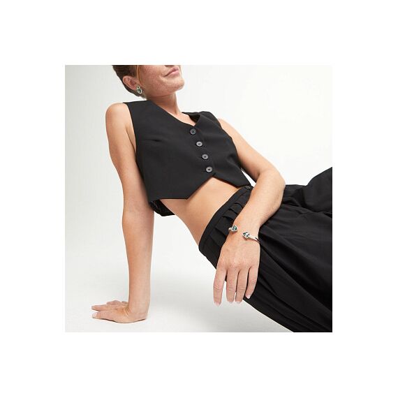 Серебряный браслет с кристаллами Сваровски UNOde50 Ser Camaleonica, изображение 5