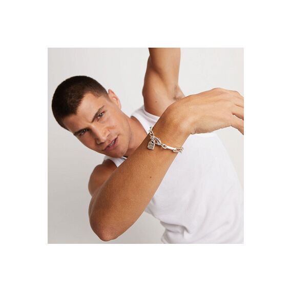 Серебряный браслет женский тонкий UNOde50 Ser Valiente, Размер (мм): 165, изображение 5