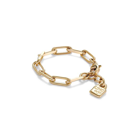 Золотой браслет женский тонкий UNOde50 Ser Valiente, Размер (мм): 155, изображение 2