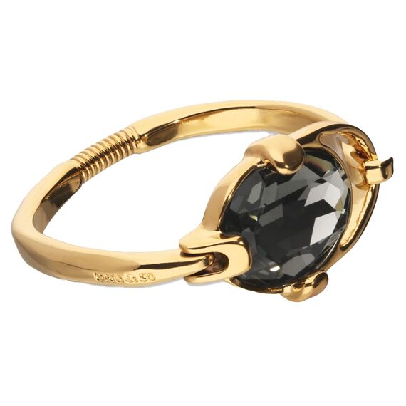 Золотой браслет с кристаллом UNOde50 Ser Deslumbrante, Размер (мм): 165, изображение 2