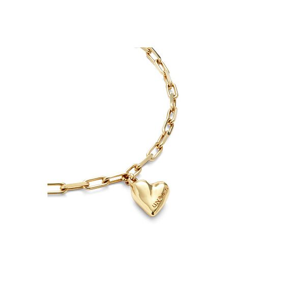 Женское ожерелье золотое цепочка с сердцем UNOde50 Ser Unico, изображение 3