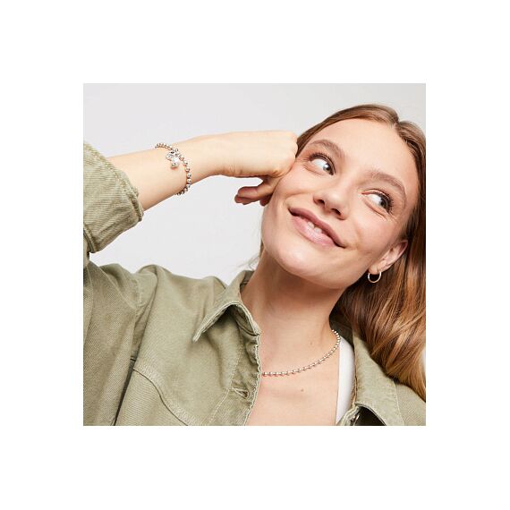 Серебряный браслет женский на руку с жемчугом UNOde50 Ser Unico, изображение 4