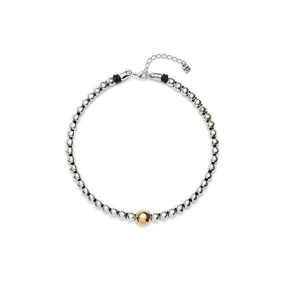 Серебряное ожерелье женское с золотом UNOde50 Ser Intrepida