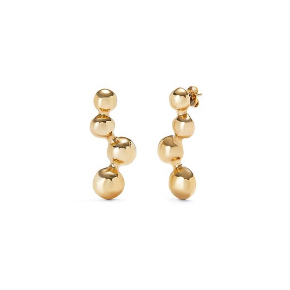 Золотые серьги женские UNOde50 Ser Intrepida