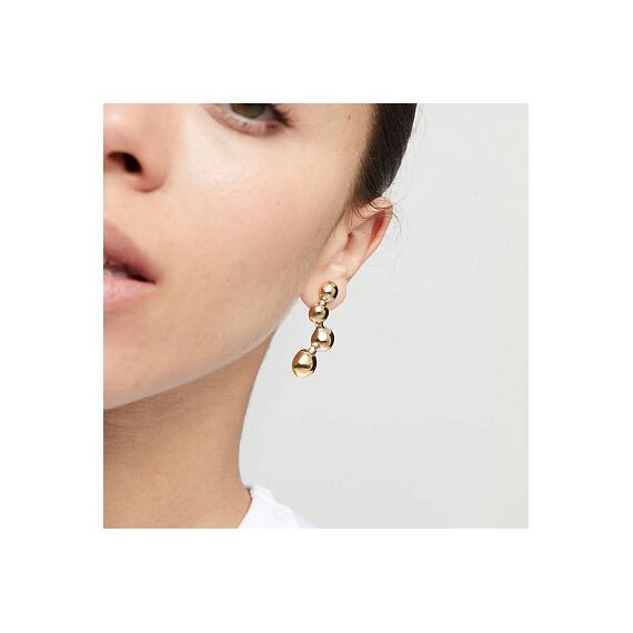 Золотые серьги женские UNOde50 Ser Intrepida, изображение 3