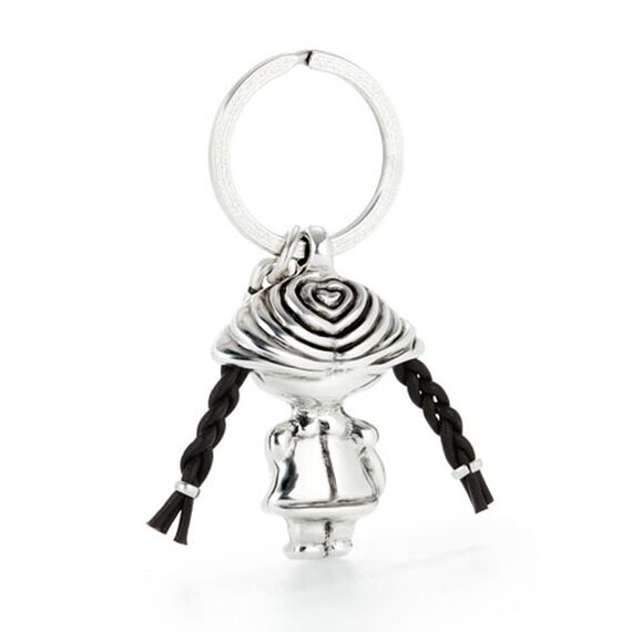 Серебряный брелок с кристаллом Сваровски UNOde50 Siempre Uno, изображение 2