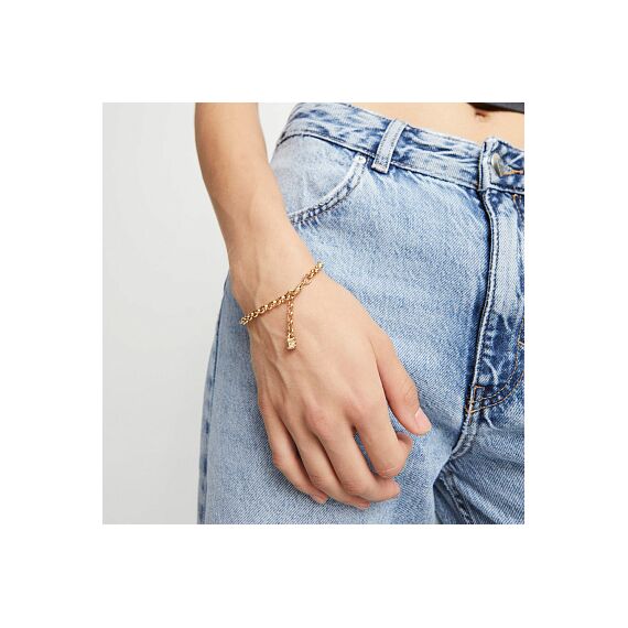 Золотой браслет женский тонкий UNOde50 Ser Fascinante, изображение 4