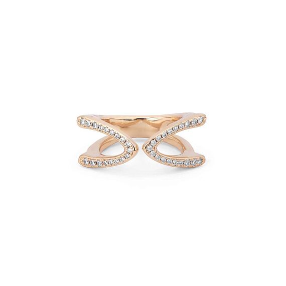 Золотое кольцо женское с топазами UNOde50 Stand out Topaz, Размер (мм): 19,1-19,5