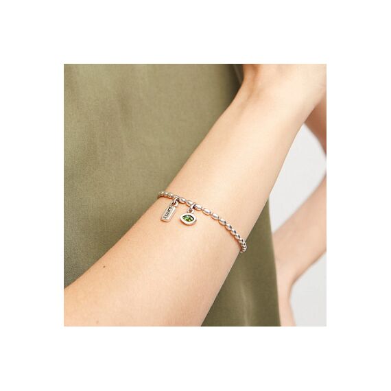 Серебряный браслет с кристаллом Сваровски UNOde50 Ser Unico, изображение 3