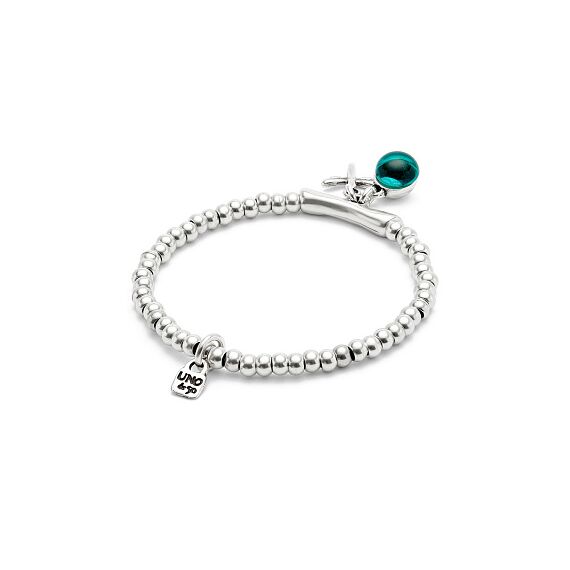 Серебряный браслет женский с муранским стеклом UNOde50 Ser Fascinante, Размер (мм): 165, изображение 2