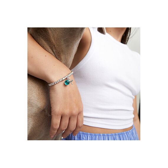 Серебряный браслет женский с муранским стеклом UNOde50 Ser Fascinante, Размер (мм): 165, изображение 5