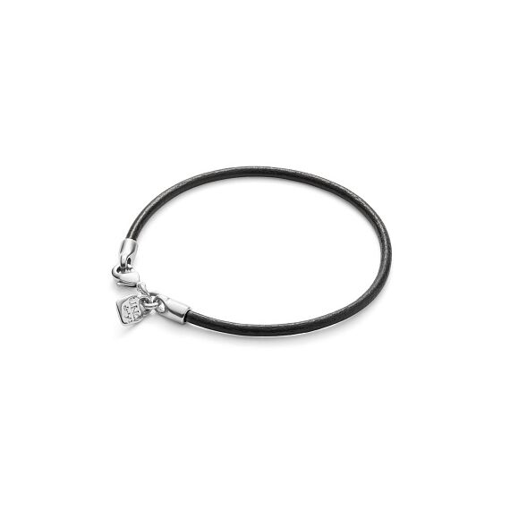 Кожаный браслет женский с серебром UNOde50 Hazte Uno, изображение 2