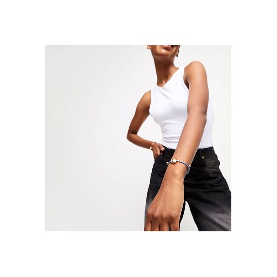 Браслет женский с жемчугом Голубой UNOde50 Ser Diferente, изображение 4