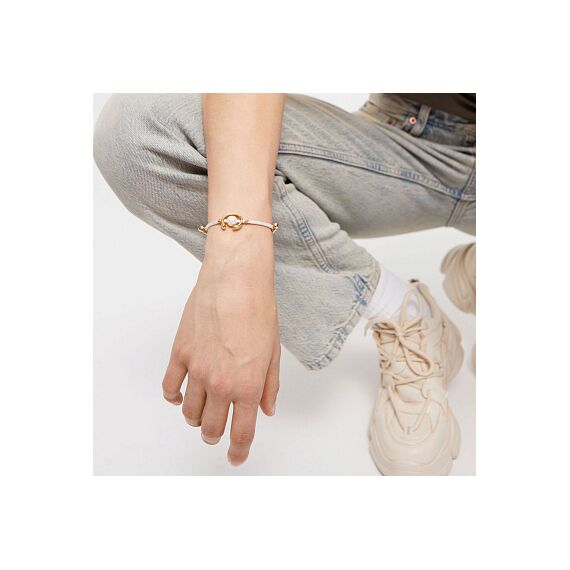 Браслет женский с жемчугом Кремовый UNOde50 Ser Diferente, изображение 4