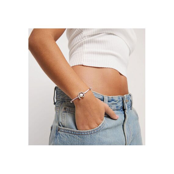 Браслет женский с жемчугом Сиреневый UNOde50 Ser Diferente, изображение 4