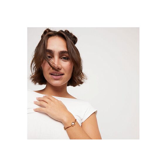 Браслет женский с жемчугом Коричневый UNOde50 Ser Diferente, изображение 4