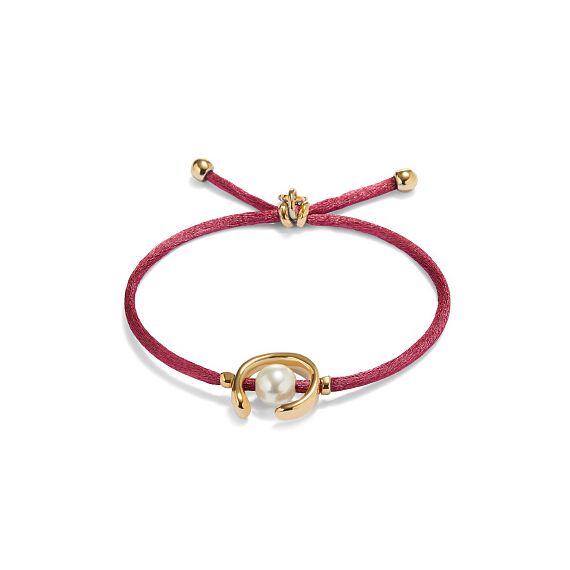 Браслет женский с жемчугом Лиловый UNOde50 Ser Diferente