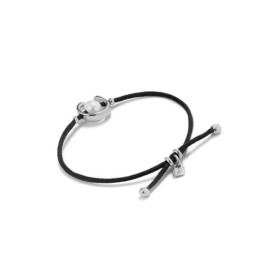 Браслет женский с жемчугом Черный UNOde50 Ser Diferente, изображение 2