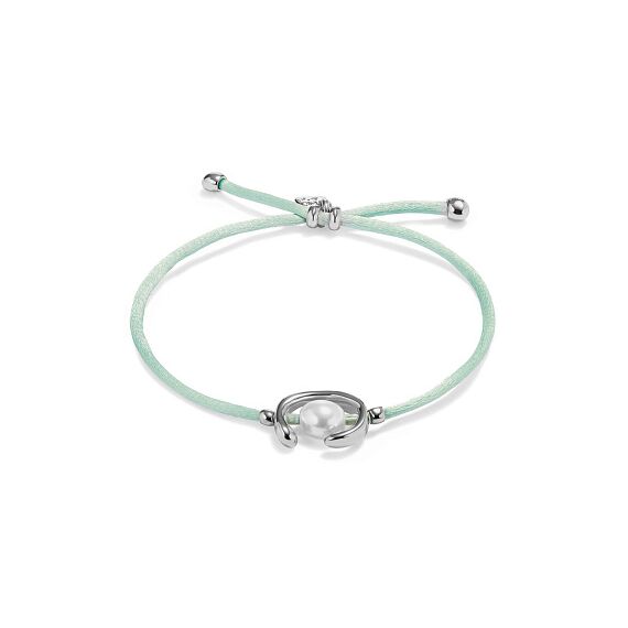 Браслет женский с жемчугом Мятный UNOde50 Ser Diferente