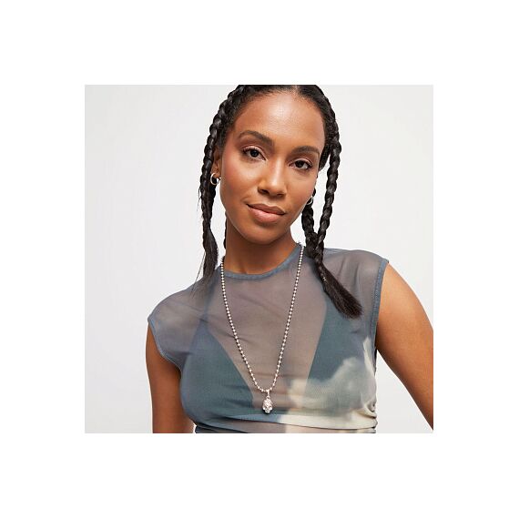 Серебряная цепочка женская с шариками UNOde50 Hazte Uno, изображение 4