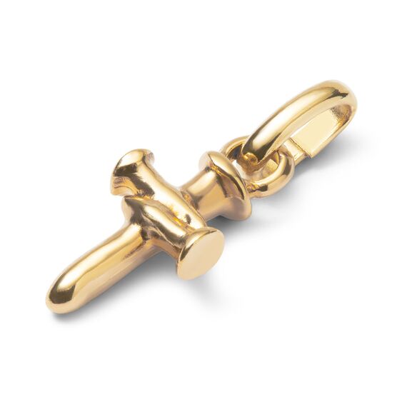 Золотая подвеска Крестик UNOde50 Hazte Uno, изображение 2