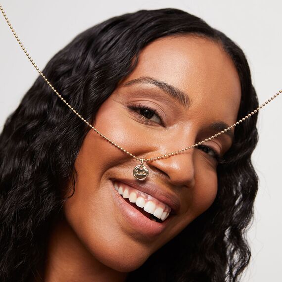 Золотая подвеска женская Счастье Hazte Uno Suerte, изображение 3