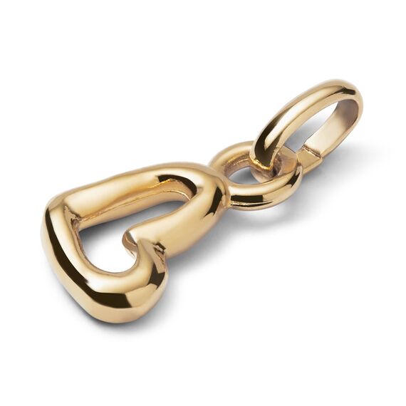 Золотая подвеска женская Сердце UNOde50 Hazte Uno, изображение 2