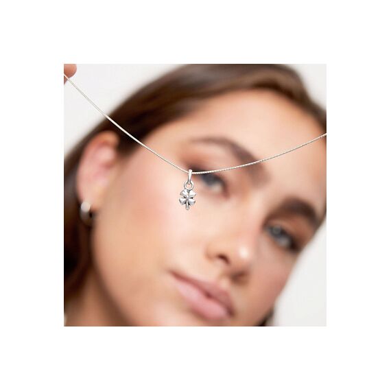 Серебряная подвеска женская Клевер UNOde50 Hazte Uno, изображение 3