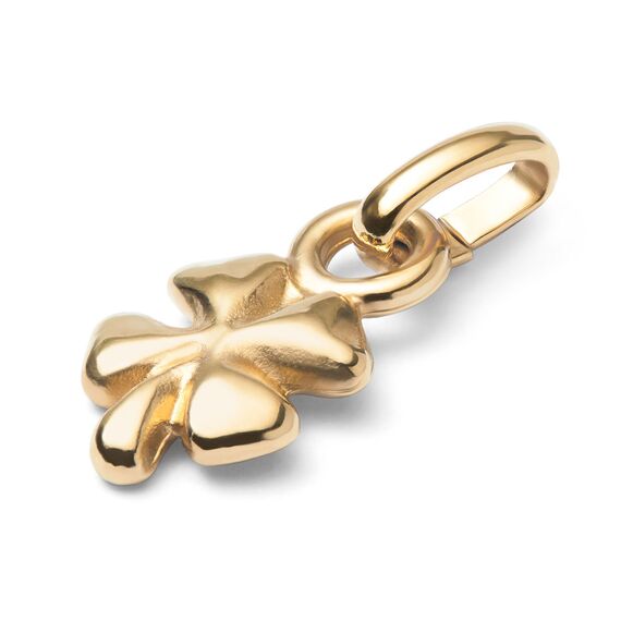 Золотая подвеска женская Клевер UNOde50 Hazte Uno, изображение 2