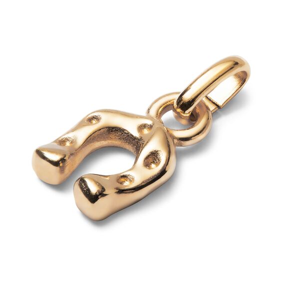 Золотая подвеска женская Подкова UNOde50 Hazte Uno, изображение 2