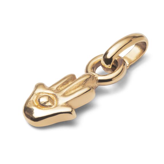 Золотая подвеска женская Хамса UNOde50 Hazte Uno, изображение 2