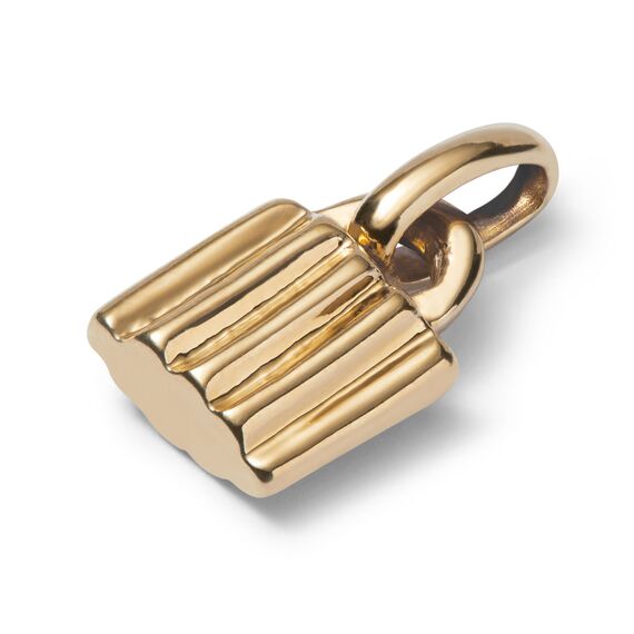 Золотая подвеска женская Замок UNOde50 Hazte Uno, изображение 2