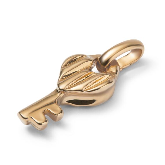 Золотая подвеска женская Ключ UNOde50 Hazte Uno, изображение 2