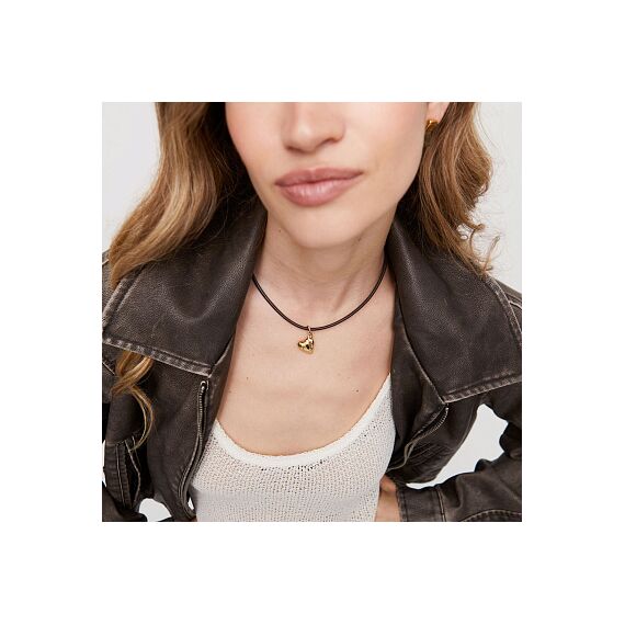 Кожаный шнурок c золотом UNOde50 Hazte Uno, изображение 4