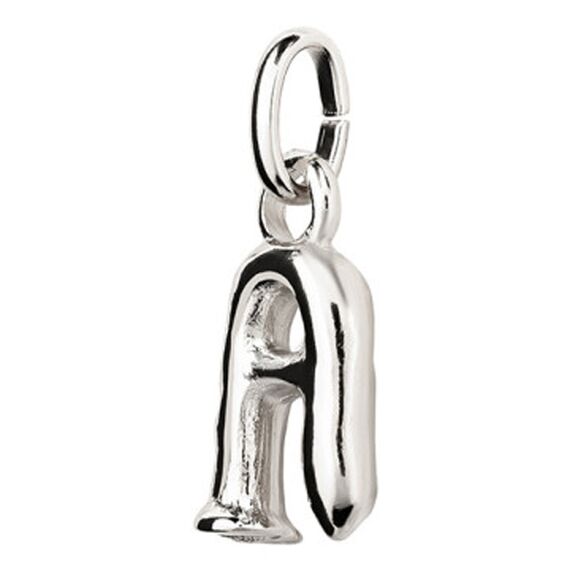 Серебряная подвеска Буква А малая UNOde50, изображение 2