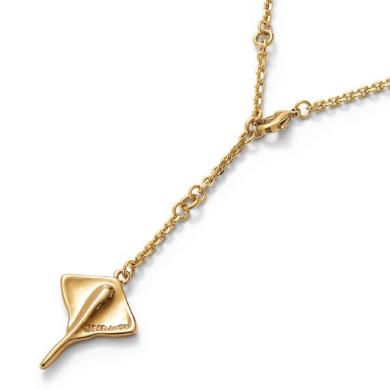 Золотое ожерелье женское со скатом UNOde50 Ser Majestuosa, изображение 4