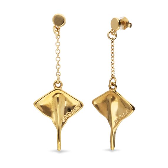 Золотые серьги женские со скатом UNOde50 Ser Majestuosa