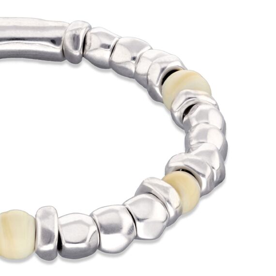 Серебряный браслет из бусин с муранским стеклом UNOde50 Ser imparable, Размер (мм): 180, изображение 3