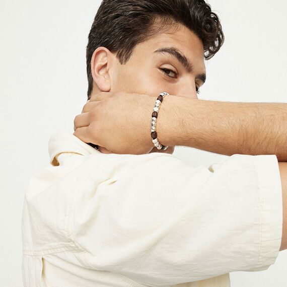 Серебряный браслет из бусин с деревом UNOde50 Ser imparable, Размер (мм): 180, изображение 5