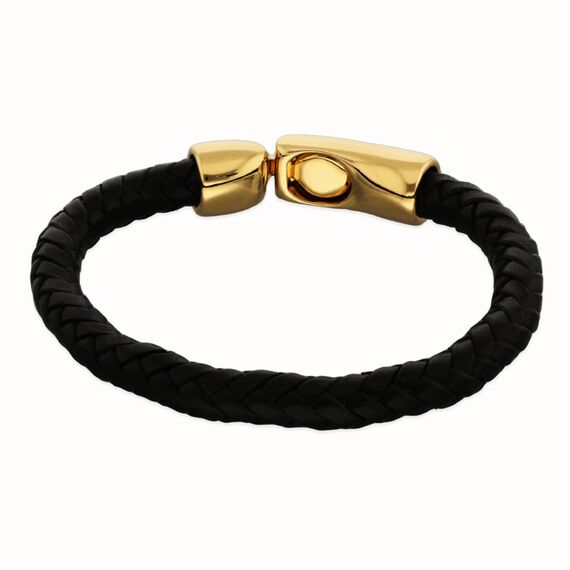 Кожаный браслет с золотом UNOde50 Ser imparable, Размер (мм): 195, изображение 2