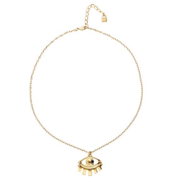 Золотое ожерелье женское Глаз UNOde50 Ser Intuitiva