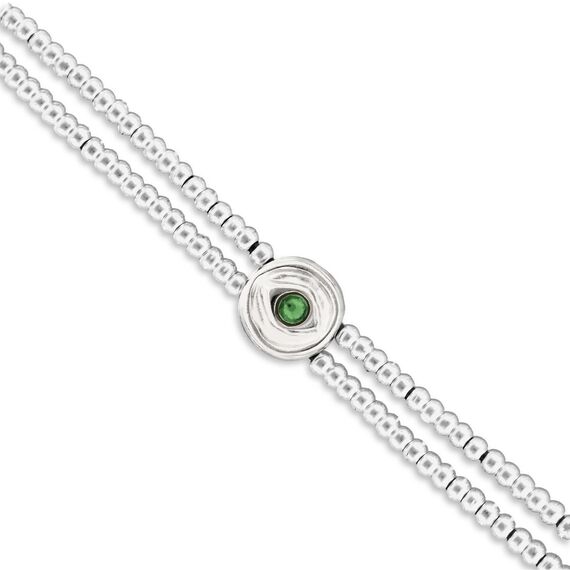 Серебряный браслет женский с цирконием UNOde50 Ser Intuitiva, изображение 3