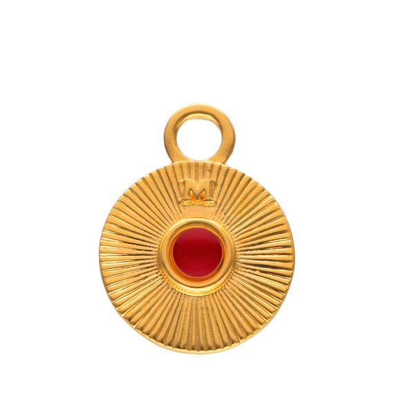 Золотая подвеска с жемчугом мабэ Majorica Alejandria