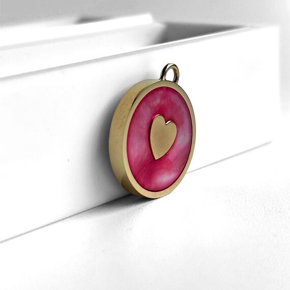 Золотая подвеска Majorica Symbols, изображение 2